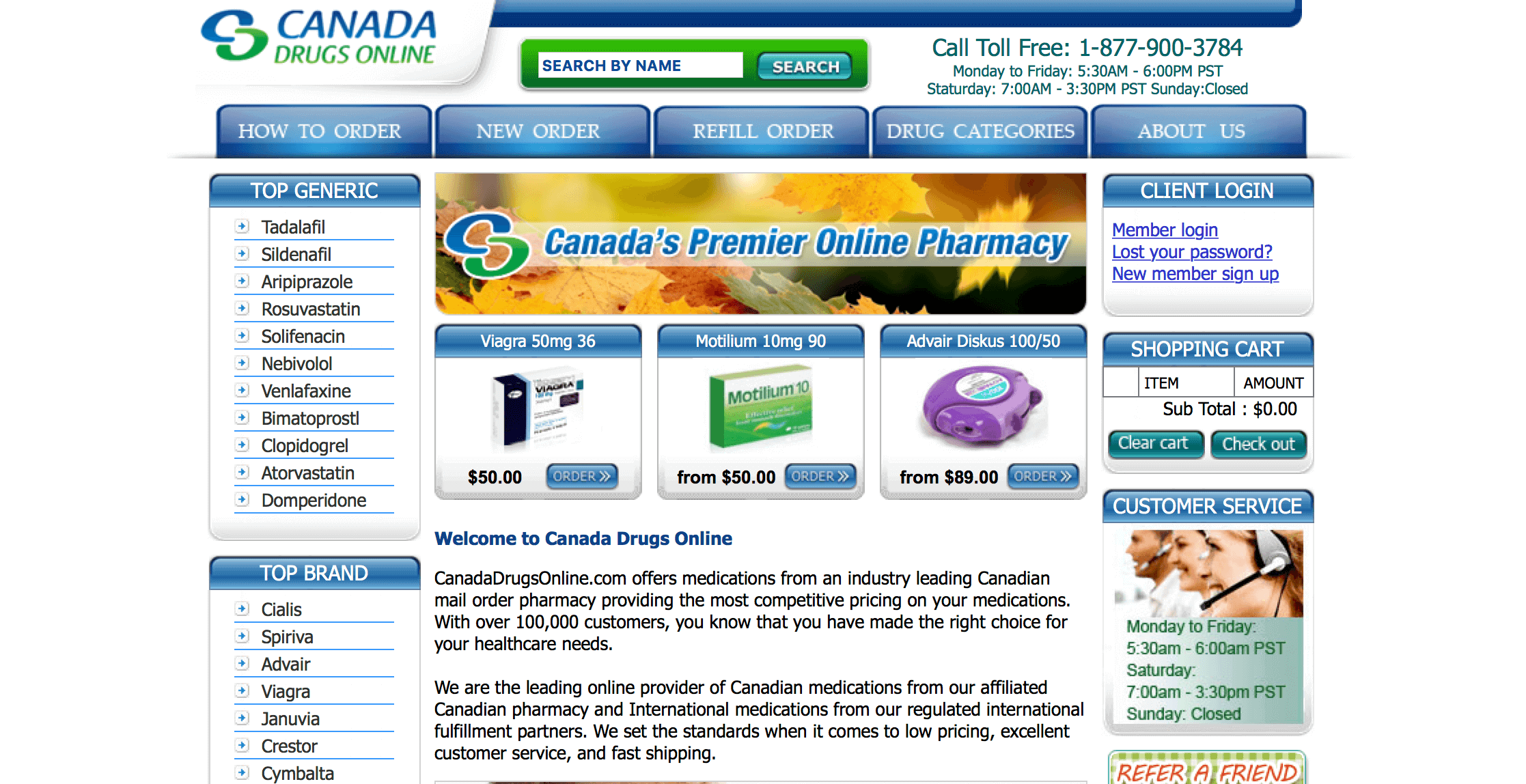 CanadaDrugsOnline.com Pharmacy Review