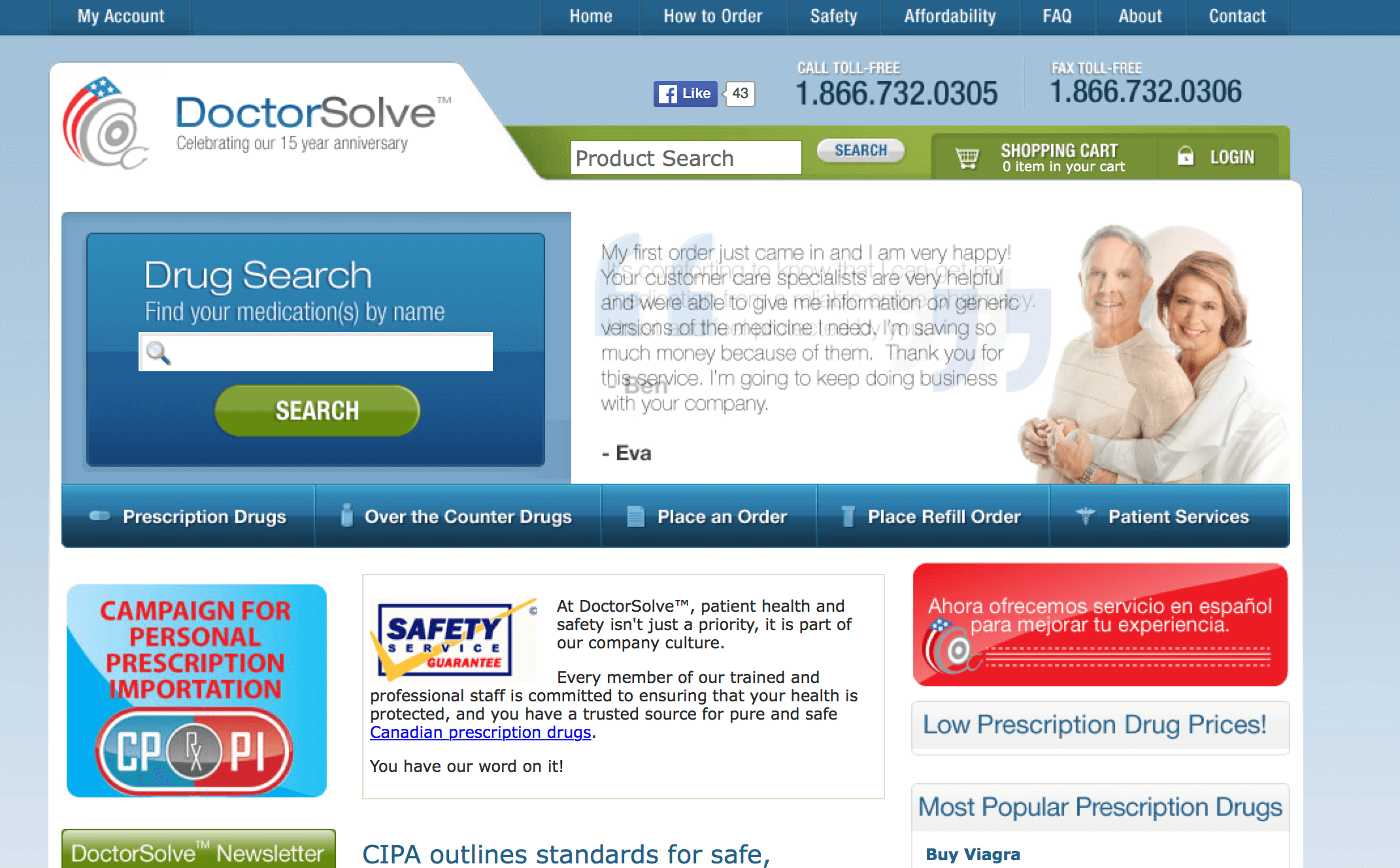 DoctorSolve.com Pharmacy Review