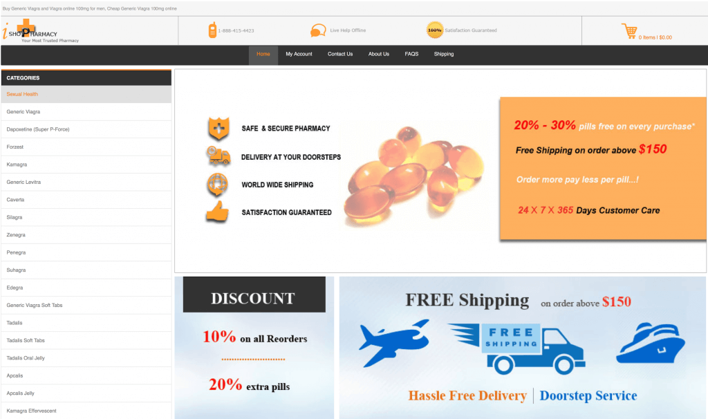 iShopPharmacy.com Pharmacy Review