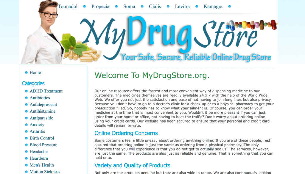 MyDrugstore.org Pharmacy Review