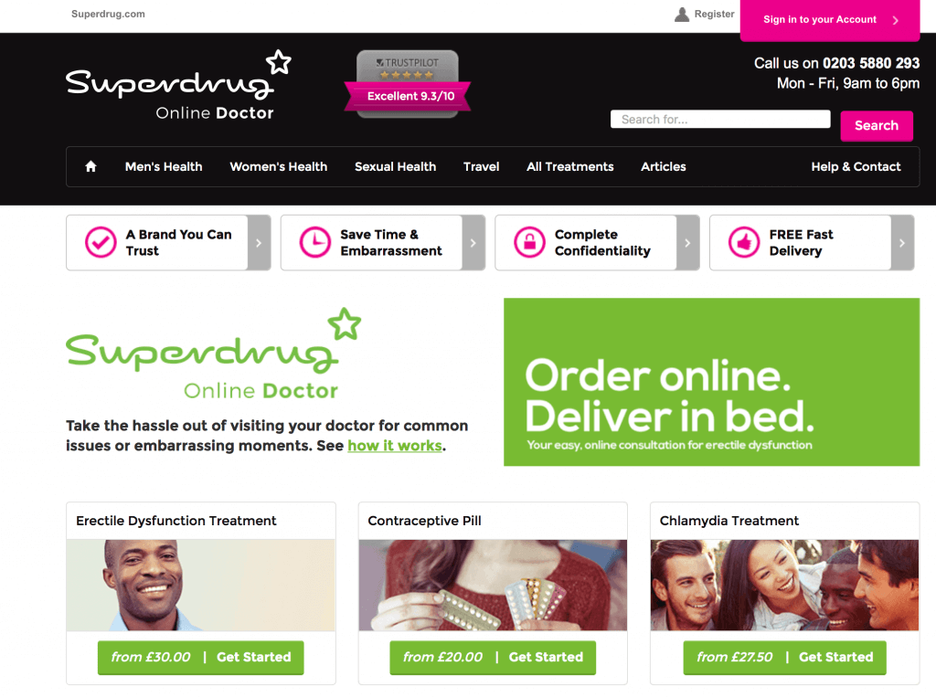 OnlineDoctor.superdrug.com Pharmacy Review
