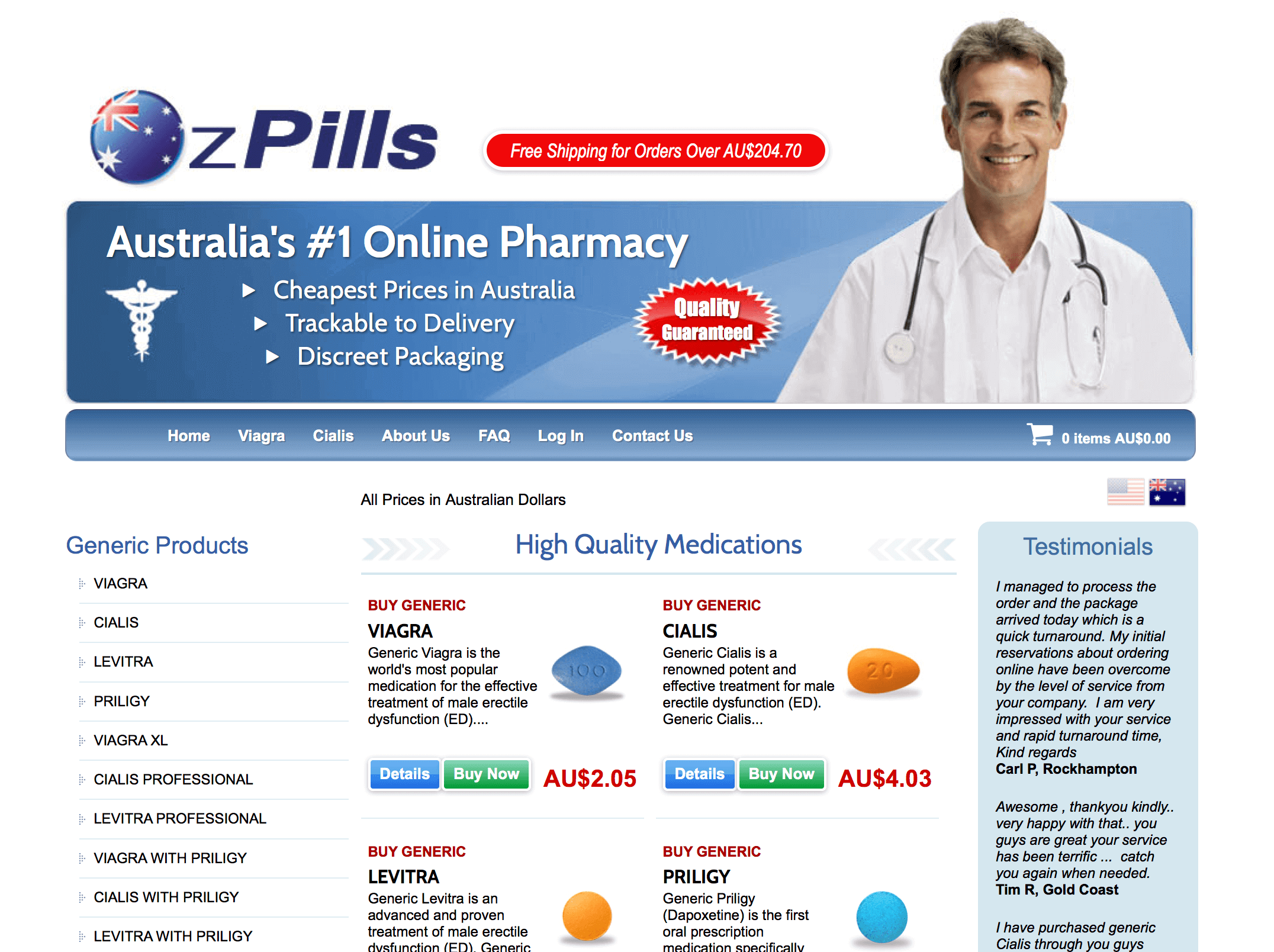 OzPills.com Pharmacy Review