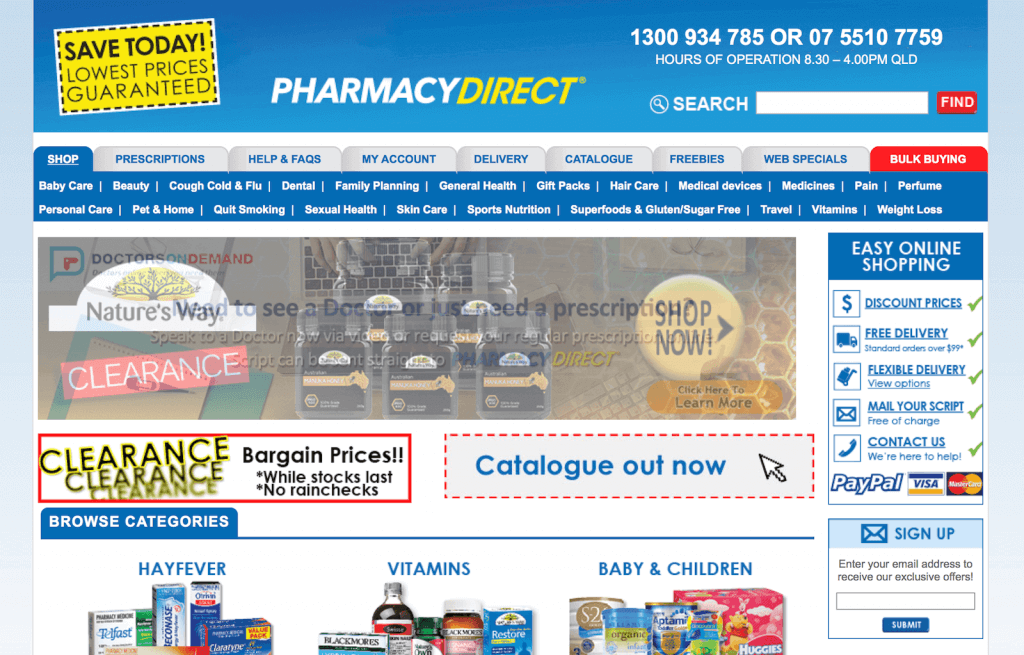 PharmacyDirect.com.au Pharmacy Review