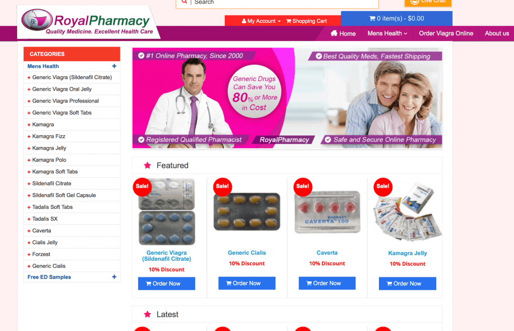 RoyalPharmacy.net Pharmacy Review