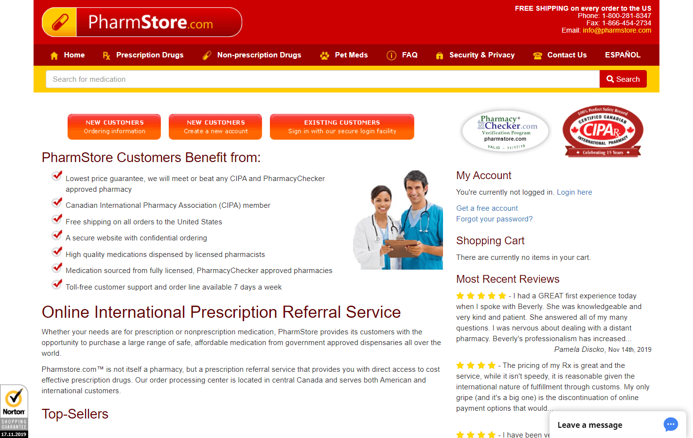 PharmStore.com pharmacy review